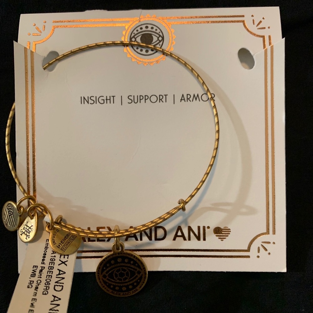 Alex and Ani evil eye bracelet